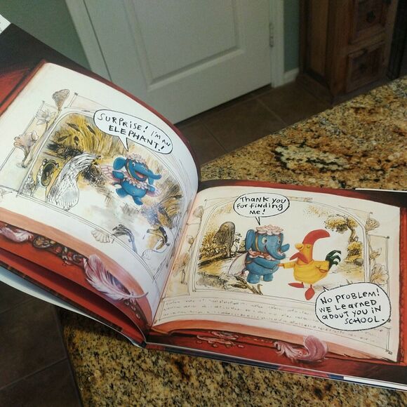 Stein, David Ezra: Interrupting Chicken ** Caldecott Honor ** HB/DJ 2018 First - Picture 5 of 6